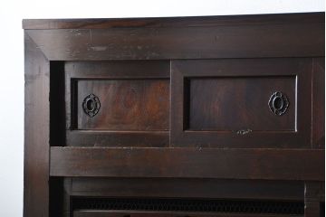 アンティーク家具　古民具・骨董　2段重ねアンティーク五尺水屋箪笥