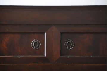 アンティーク家具　古民具・骨董　2段重ねアンティーク五尺水屋箪笥