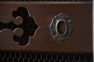 アンティーク家具　古民具・骨董　2段重ねアンティーク五尺水屋箪笥