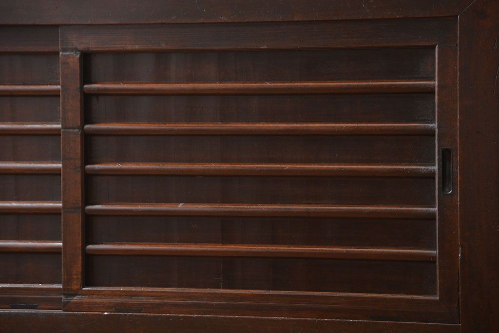 アンティーク家具　古民具・骨董　2段重ねアンティーク五尺水屋箪笥