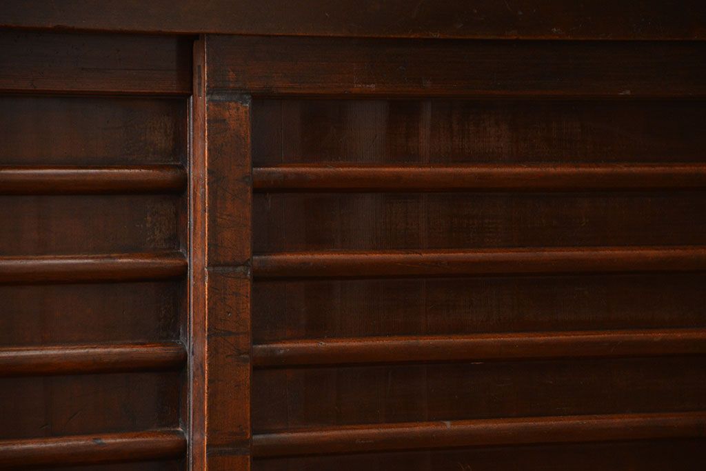 アンティーク家具　古民具・骨董　2段重ねアンティーク五尺水屋箪笥