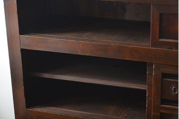 アンティーク家具　古民具・骨董　2段重ねアンティーク五尺水屋箪笥