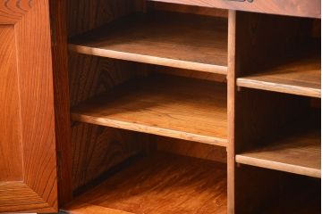 中古　民芸家具　欅材!重量感のある高級車箪笥