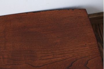 アンティーク家具　和製アンティーク　とても小さな古い木製の変わり型ちゃぶ台