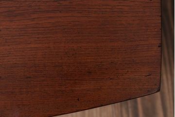 アンティーク家具　和製アンティーク　とても小さな古い木製の変わり型ちゃぶ台