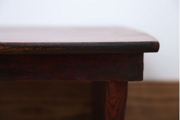 アンティーク家具　和製アンティーク　とても小さな古い木製の変わり型ちゃぶ台