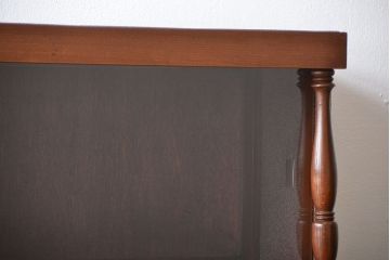 レトロ家具　昭和レトロ　おしゃれな古い木製のアンティーク本箱