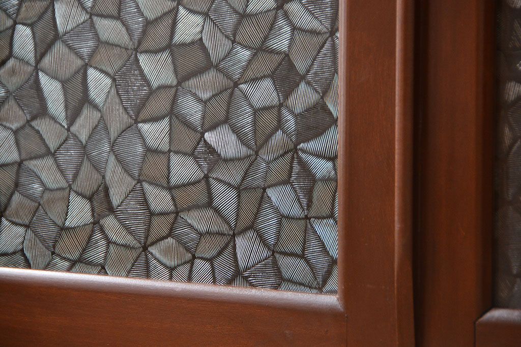 レトロ家具　昭和レトロ　おしゃれな古い木製のアンティーク本箱