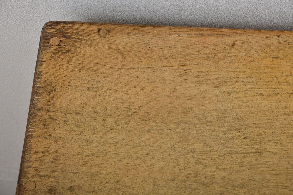 レトロ家具　昭和レトロ　ネームプレート付き!古い文房具店の木製引き出し