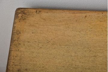 レトロ家具　昭和レトロ　ネームプレート付き!古い文房具店の木製引き出し