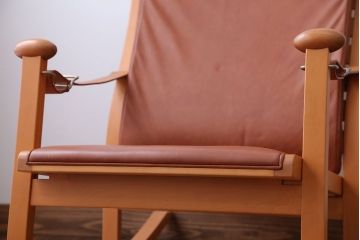 中古　カンディハウス　SORI　折り畳み式ロッキングチェア(定価約16万円)