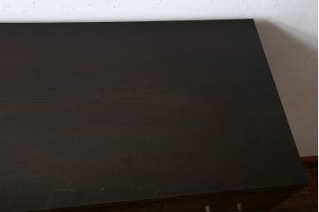 アンティーク家具　和製アンティーク　古い木製のシンプルでおしゃれなチェスト