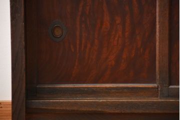 アンティーク家具　古民具・骨董　古い栗材のアンティーク置き床