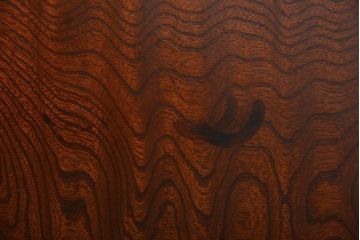 アンティーク家具　古民具・骨董　欅材の玉杢が美しい高級座卓