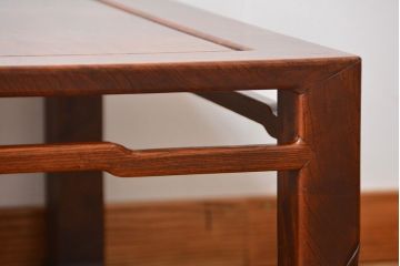 アンティーク家具　古民具・骨董　欅材の玉杢が美しい高級座卓