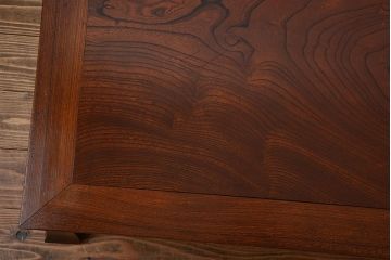 アンティーク家具　和製アンティーク　古い欅材の上品な座卓