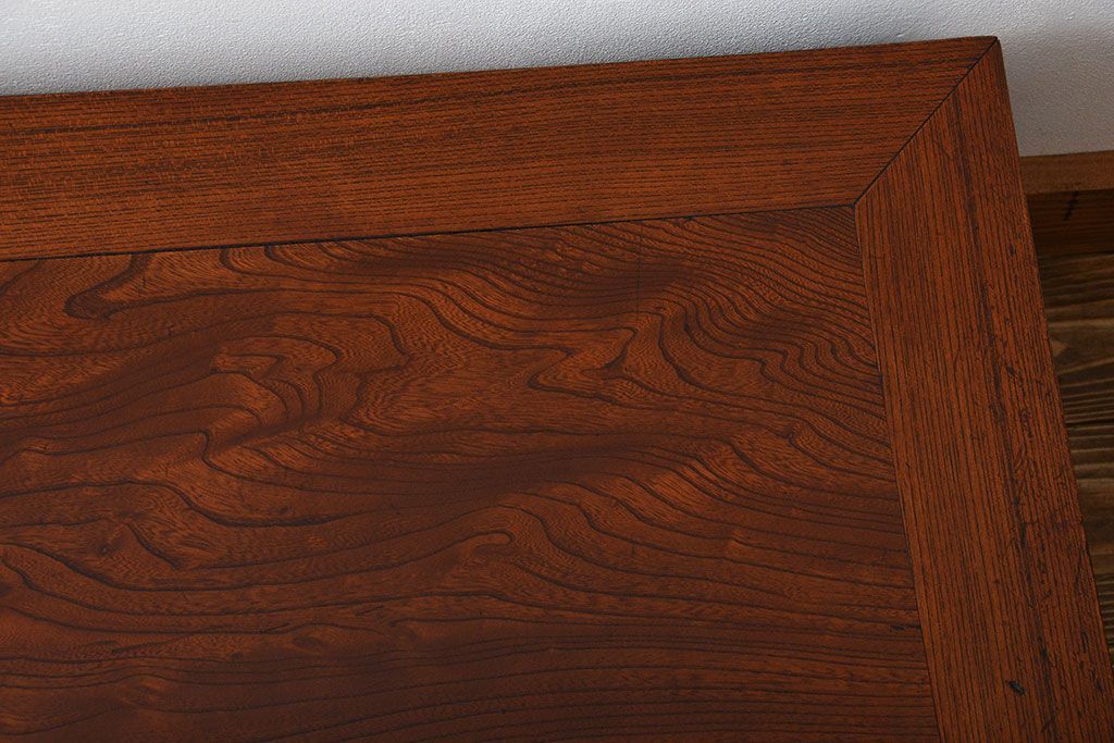 アンティーク家具　和製アンティーク　古い欅材の上品な座卓