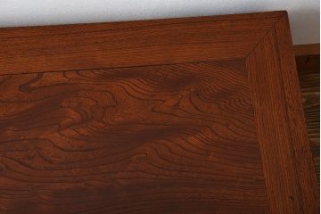 アンティーク家具　和製アンティーク　古い欅材の上品な座卓