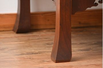 アンティーク家具　和製アンティーク　古い欅材の上品な座卓