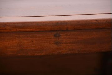 レトロ家具　昭和レトロ　古い木の正方形角ちゃぶ台