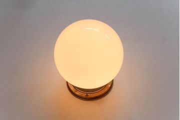 アンティーク　シンプルでおしゃれな球型壁掛け天井照明(1)