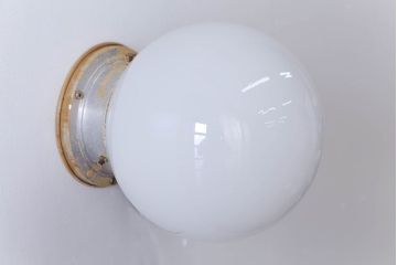 アンティーク　シンプルでおしゃれな球型壁掛け天井照明(1)