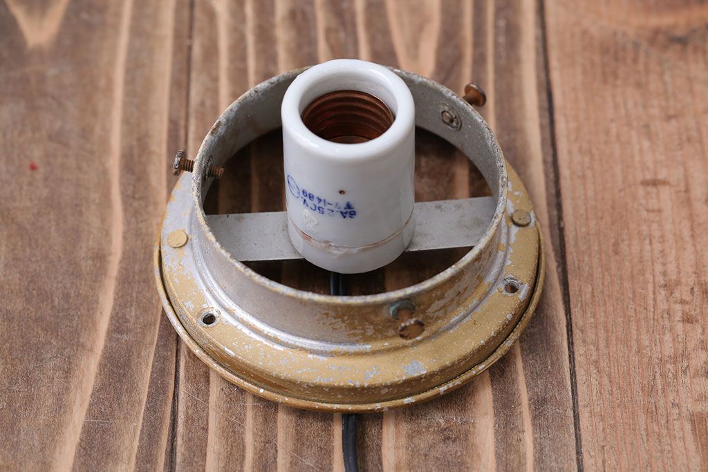 アンティーク　シンプルでおしゃれな球型壁掛け天井照明(1)