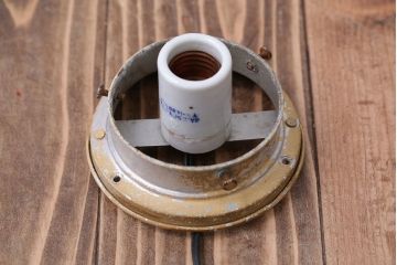 アンティーク　シンプルでおしゃれな球型壁掛け天井照明(1)