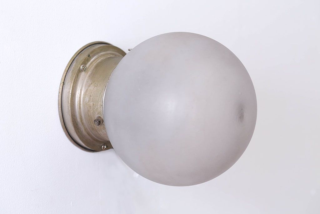 アンティーク　シンプルでおしゃれな球型壁掛け天井照明(2)