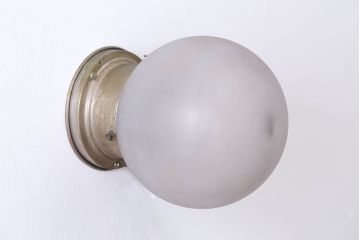 アンティーク　シンプルでおしゃれな球型壁掛け天井照明(2)