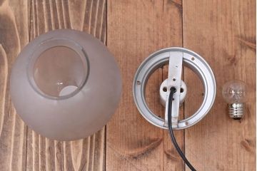 アンティーク　シンプルでおしゃれな球型壁掛け天井照明(2)