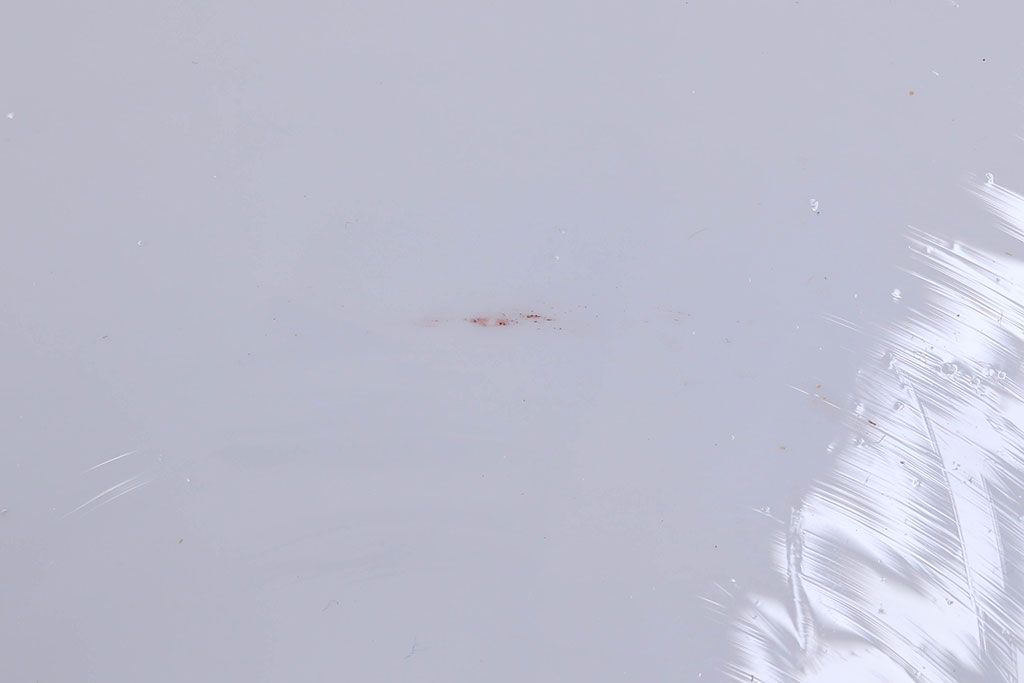 和製アンティーク　昭和レトロな白いガラス平笠照明2個セット(1)