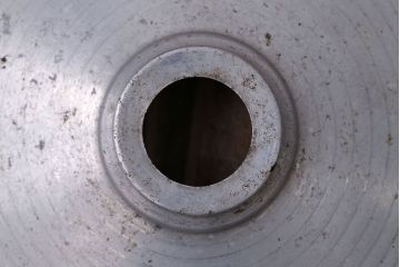 アンティーク　ジャンクスタイル!アルミシェード天井照明