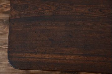 レトロ家具　昭和レトロ　脚折り畳み式!古い木製のアンティーク角ちゃぶ台
