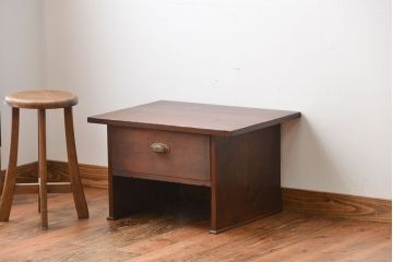 アンティーク家具　和製アンティーク　古い木の小さな文机