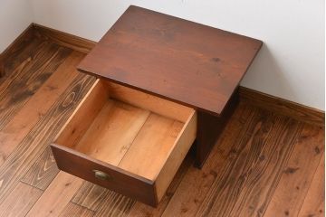 アンティーク家具　和製アンティーク　古い木の小さな文机