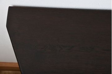 ヴィンテージ家具　イギリスビンテージ　オーク材の戸棚付きコンソールテーブル(サイドテーブル)