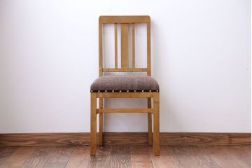 アンティーク家具　和製アンティーク　シンプルでナチュラルなダイニングチェア(1)