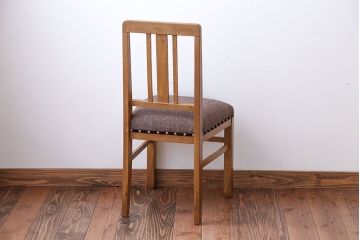 アンティーク家具　和製アンティーク　シンプルでナチュラルなダイニングチェア(1)