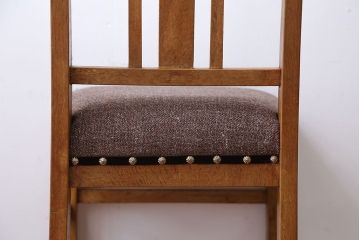 アンティーク家具　和製アンティーク　シンプルでナチュラルなダイニングチェア(1)