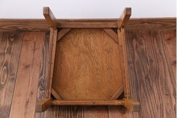 アンティーク家具　和製アンティーク　シンプルでナチュラルなダイニングチェア(1)