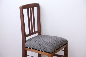 アンティーク家具　和製アンティーク　シンプルでナチュラルなダイニングチェア(2)