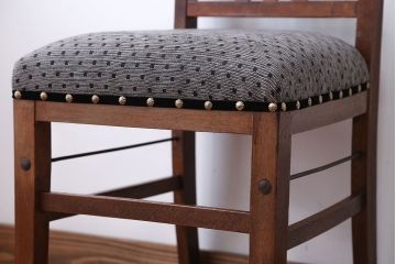 アンティーク家具　和製アンティーク　シンプルでナチュラルなダイニングチェア(2)