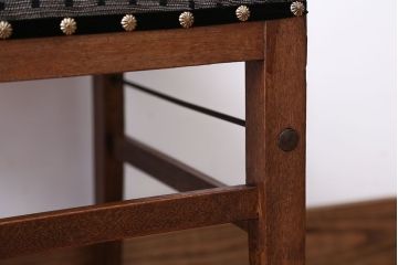 アンティーク家具　和製アンティーク　シンプルでナチュラルなダイニングチェア(2)