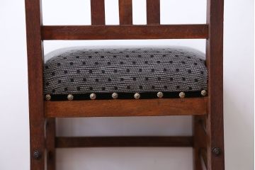 アンティーク家具　和製アンティーク　シンプルでナチュラルなダイニングチェア(2)