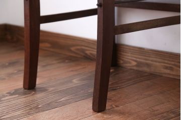 アンティーク家具　和製アンティーク　シンプルでナチュラルなダイニングチェア(2)
