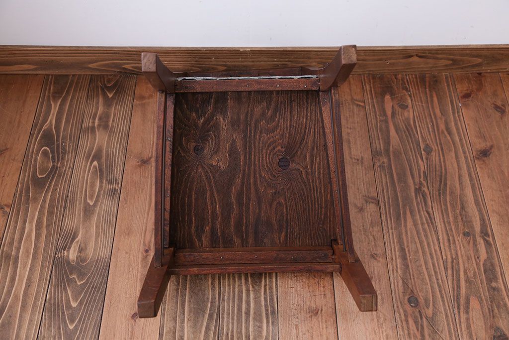 アンティーク家具　和製アンティーク　シンプルでナチュラルなダイニングチェア(2)