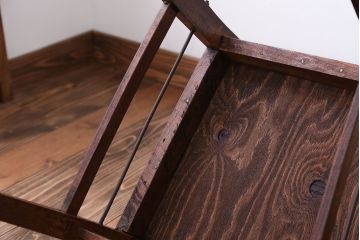 アンティーク家具　和製アンティーク　シンプルでナチュラルなダイニングチェア(2)