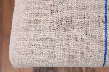 アンティーク家具　和製アンティーク　アンティークリネン座面のシンプルでナチュラルなダイニングチェア(1)