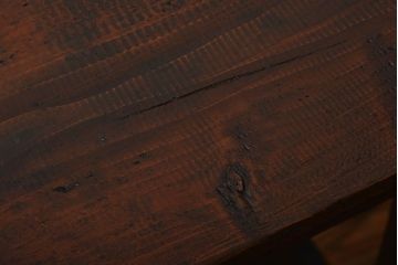 アンティーク家具　和製アンティーク　古い学校の木製学習机(サイドテーブル)